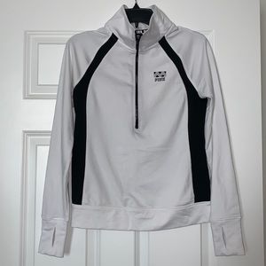 NWOT Pink Ultimate Gym Half Zipped Long Sleeve